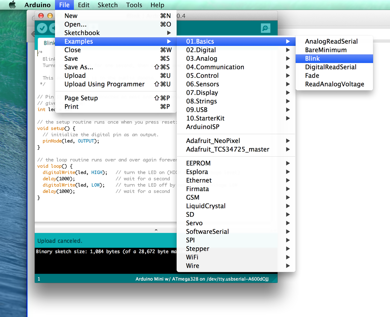 Program Arduino Mini 05 With FTDI Basic : 5 Steps (with Pictures ...