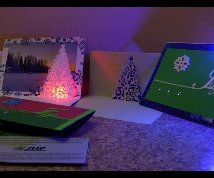 LED Pop-up Holiday Card 