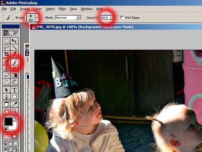 Tweak It!  Paint a Layer Mask