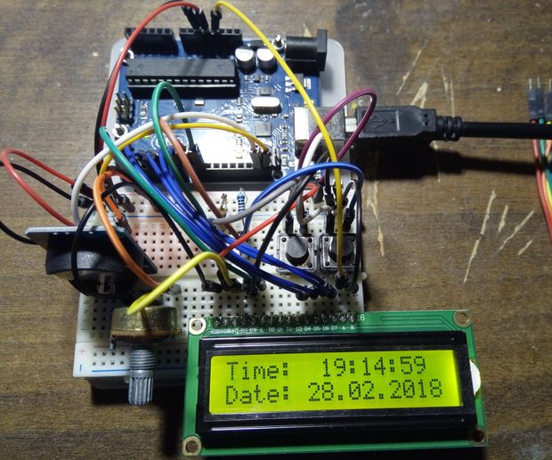 Ntp Clock Arduino Arduino NTP Clock Using NodeMCU And DS3231 Engineering, 56% OFF