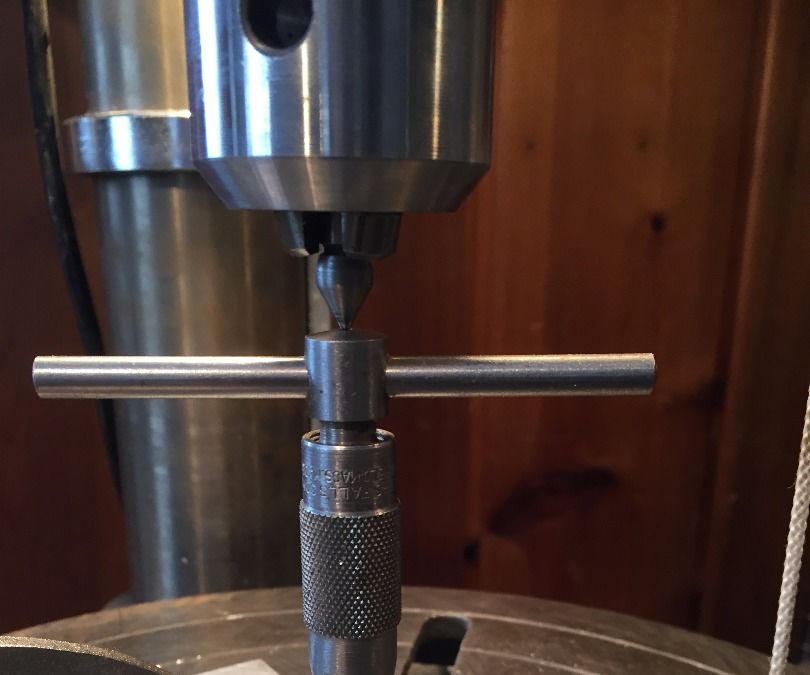 Tapping Holes Using a Drill Press