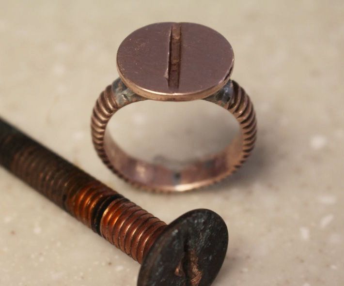 A Ring Fit For A King ( ...it's made of his throne) 