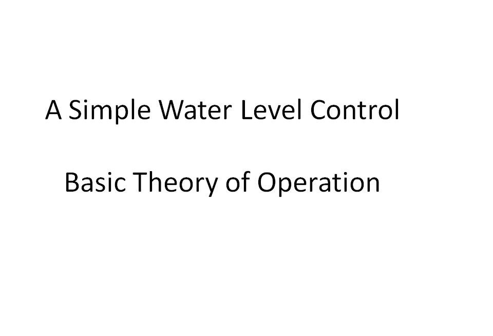 Build a Simple Water Level Control : 8 Steps (with Pictures ...