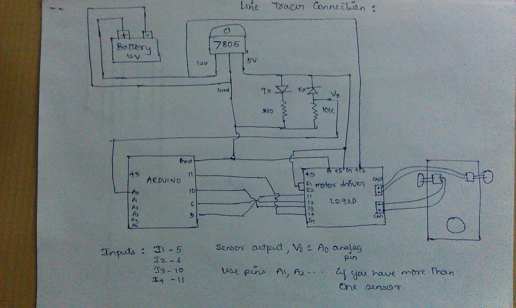 Line Follower Robot Using Arduino : 6 Steps - Instructables