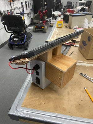 Mounting Box on Post