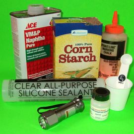 Making Ooglo: Luminescent Silicone Paint : 5 Steps