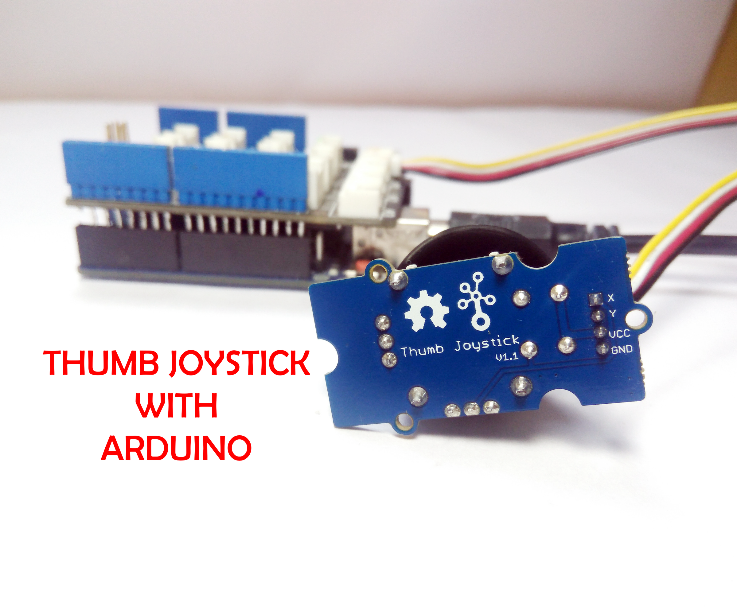 Interfacing Thumb Joystick to Arduino