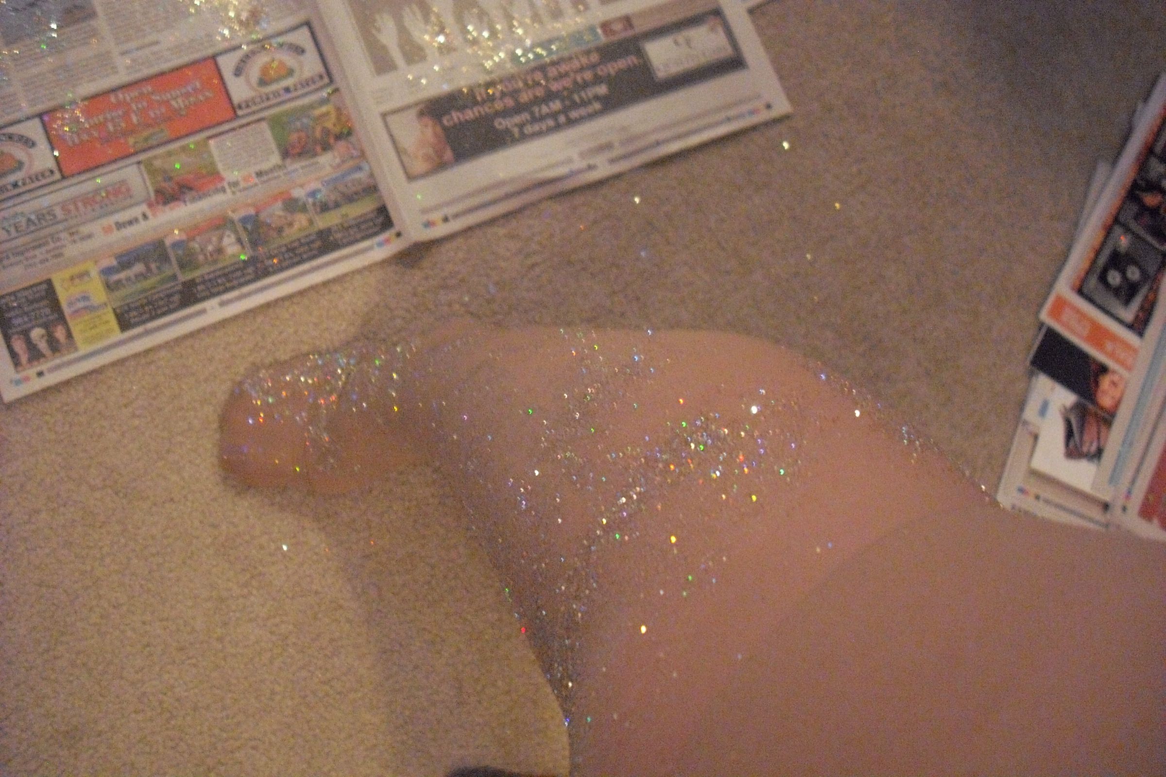 Sparkly Christmas Tights
