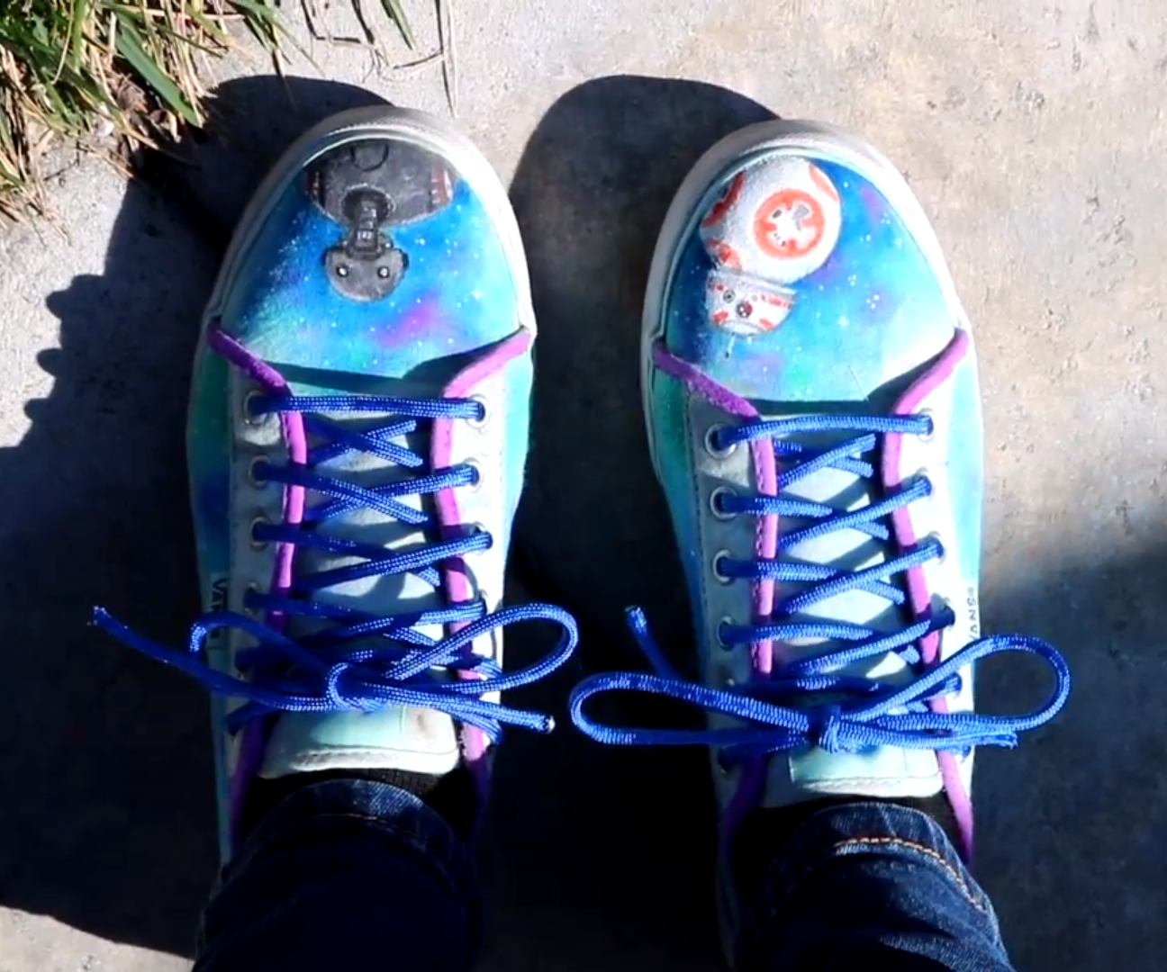 DIY Starwars Shoes