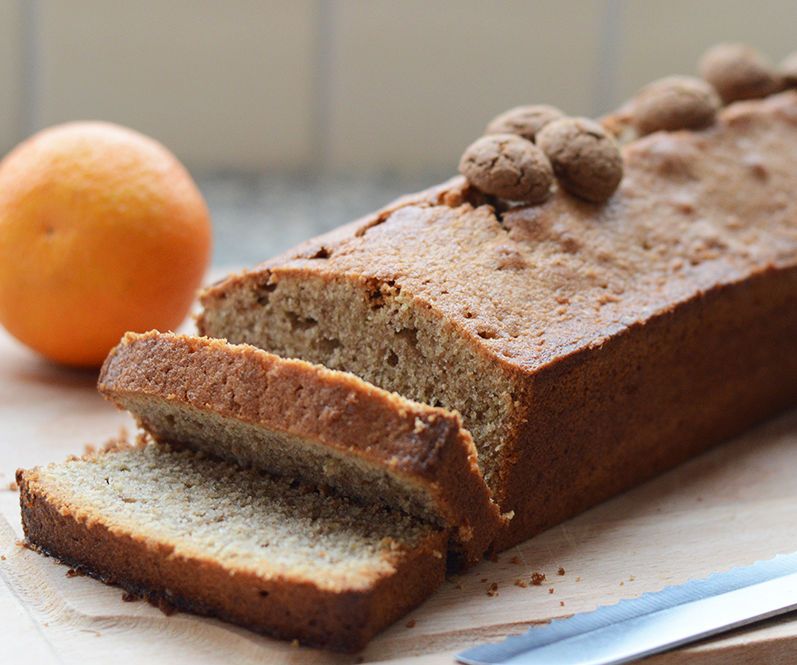 Dutch Kruidnoten and Mandarin Cake Bread