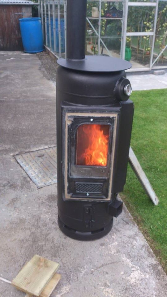 Gas Bottle Log Burner : 4 Steps - Instructables