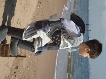 Shark Boy Costume AUNTHENTIC !