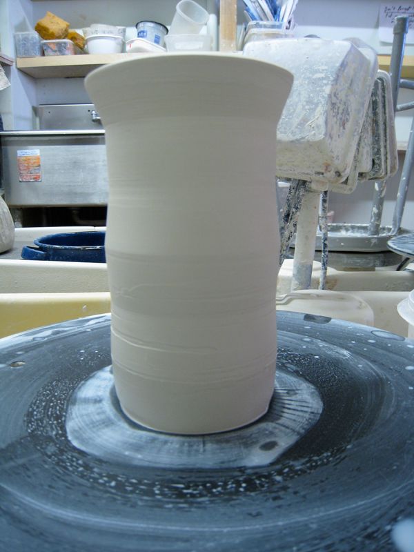 Using a Plexi Template on the Potters Wheel