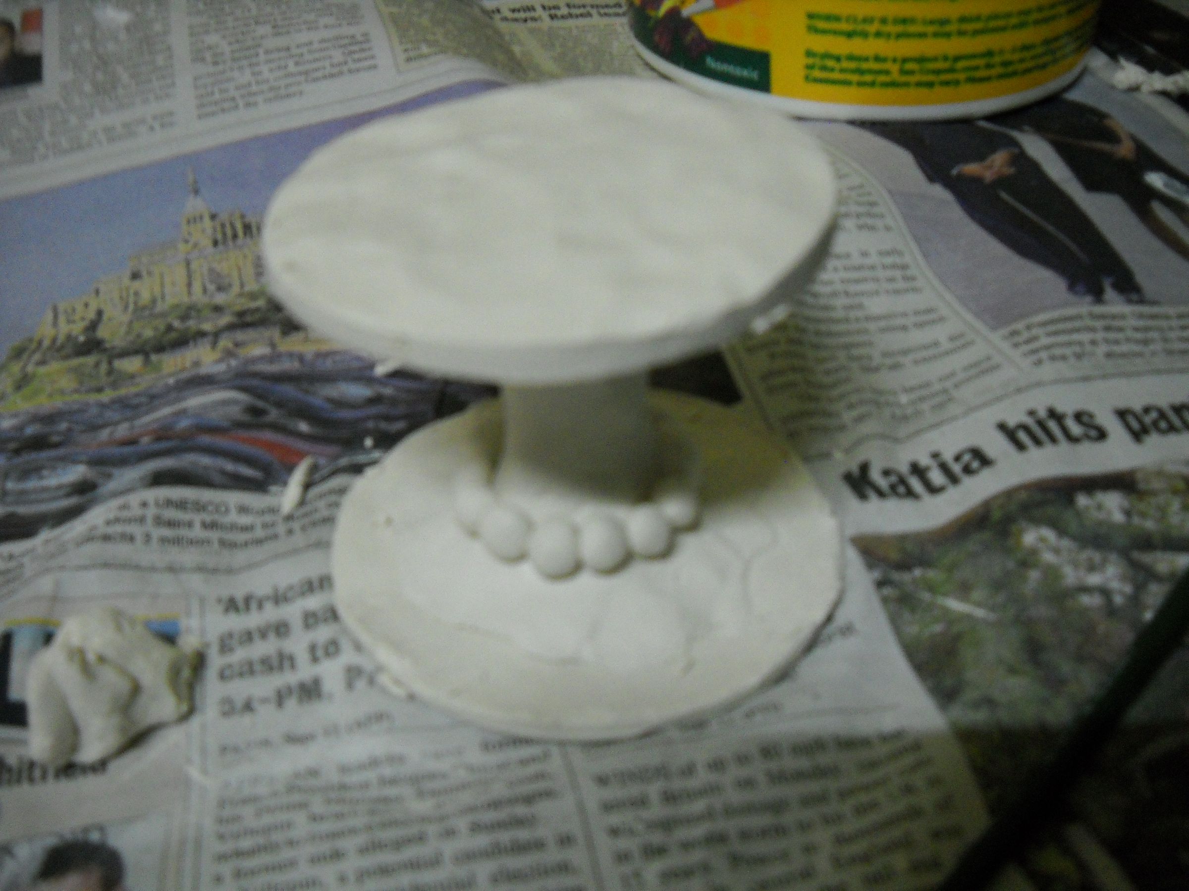 Easy Clay Candle Stand 4 Steps Instructables