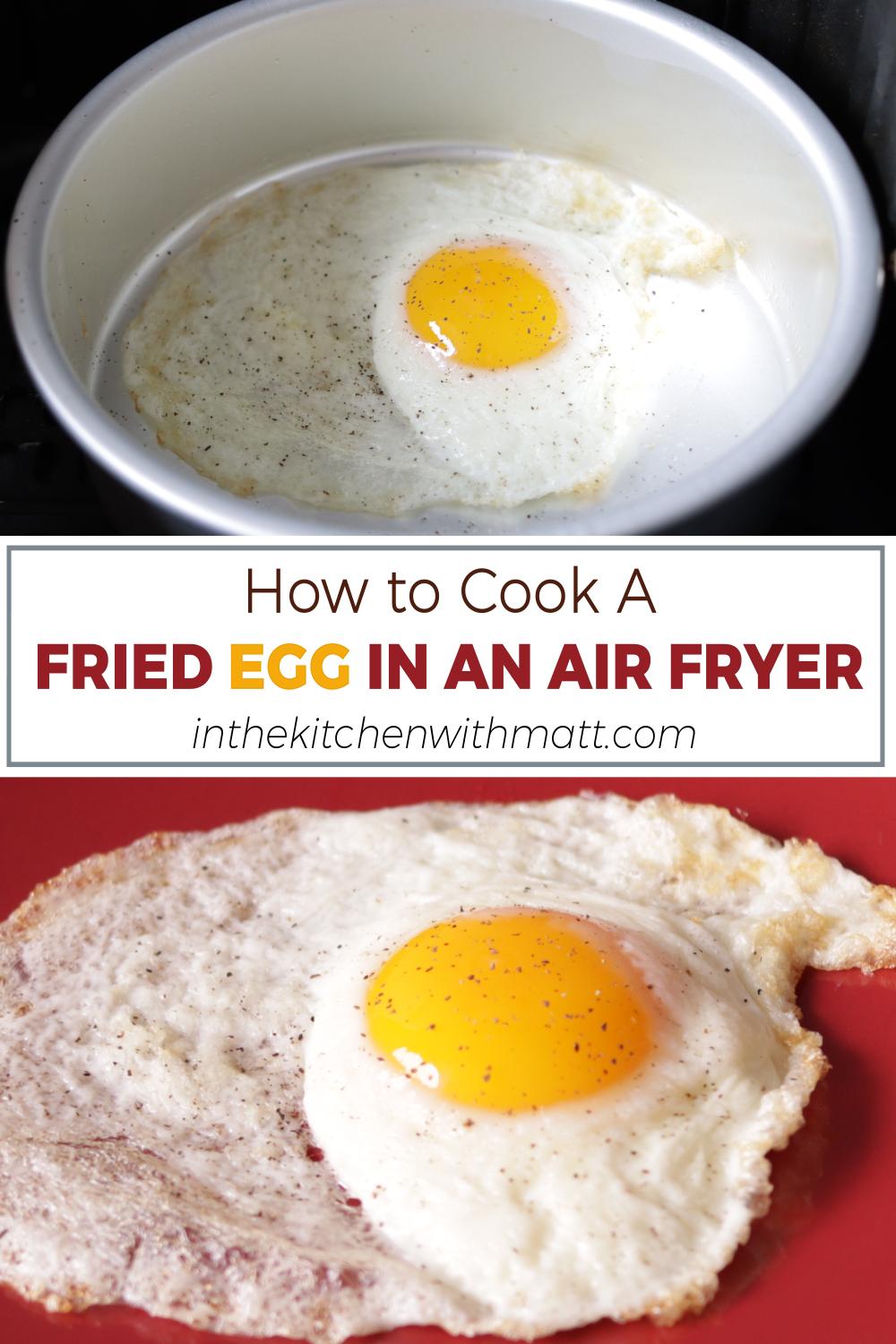 How to Cook a Fried Egg in an Air Fryer 4 Steps (with Pictures