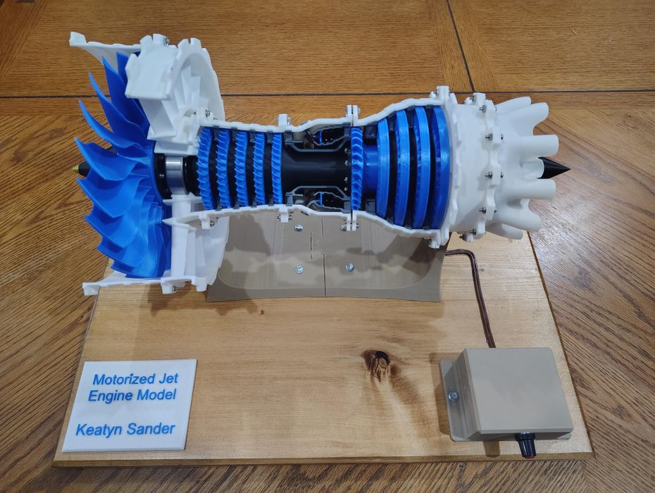Simple Jet Engine Model Motorized Jet Engine Model : 6 Steps (with Pictures) - Instructables