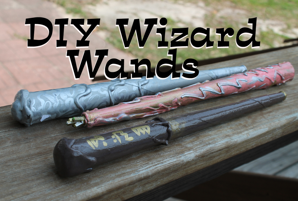 Harry Potter Wizard Magic Wands DIY!