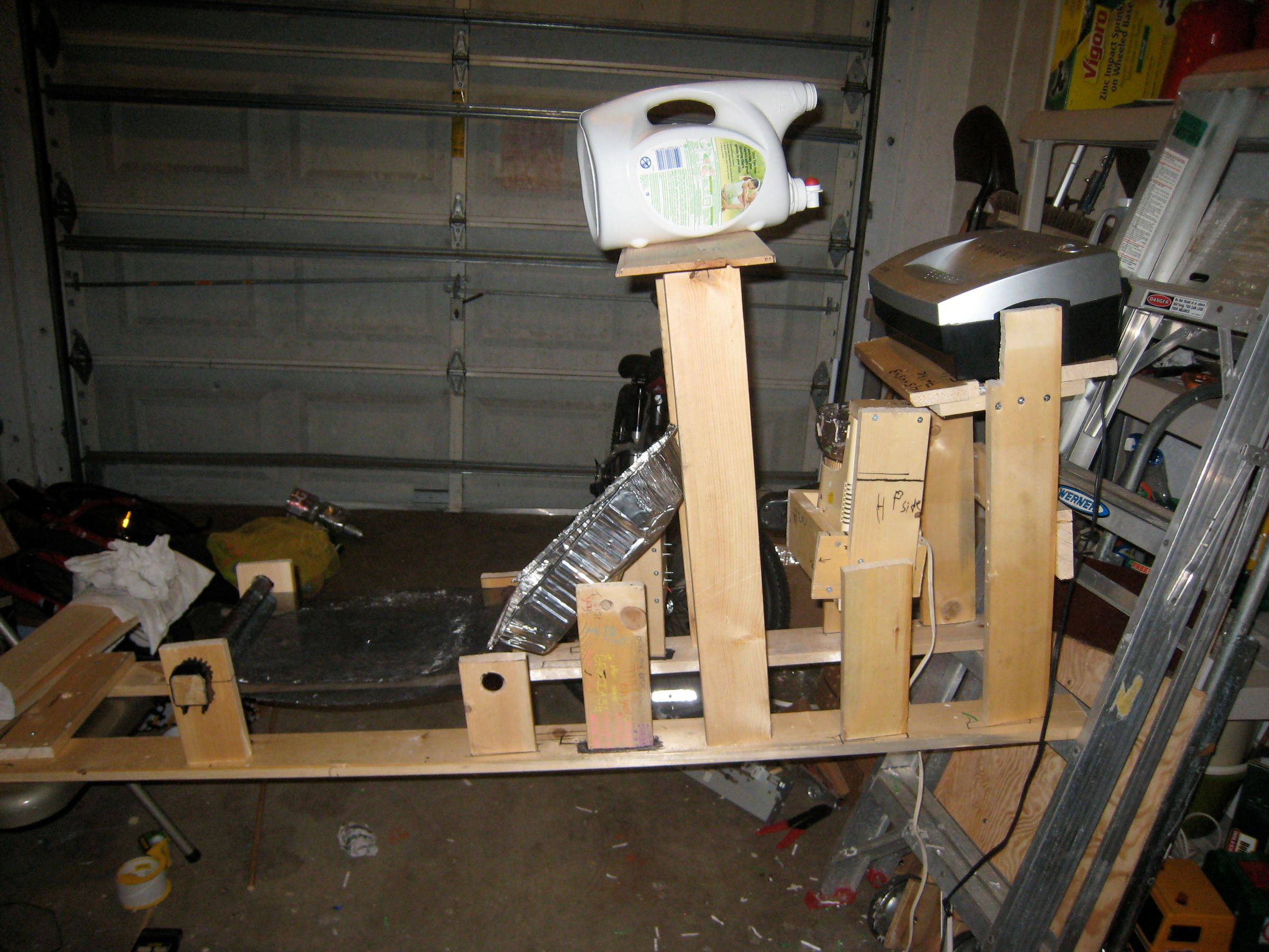 (almost) automatic paper recycler