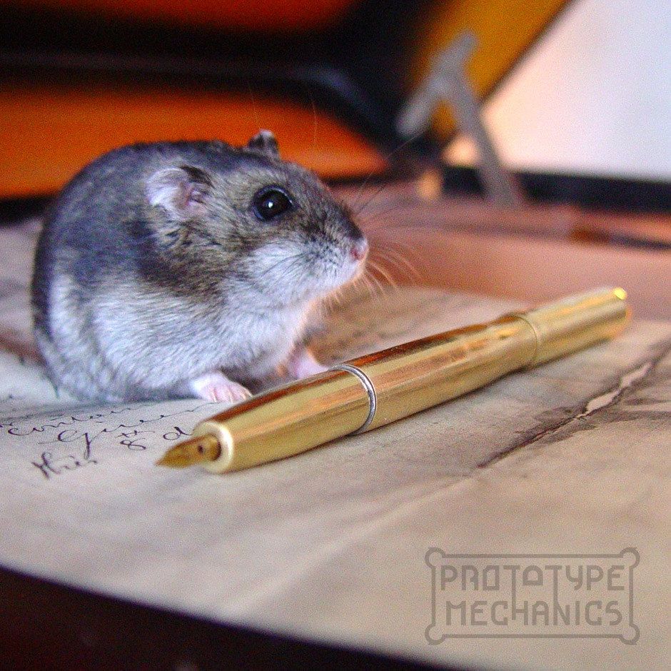 Steampunk Ink Pen. or Second Life of Old Pen