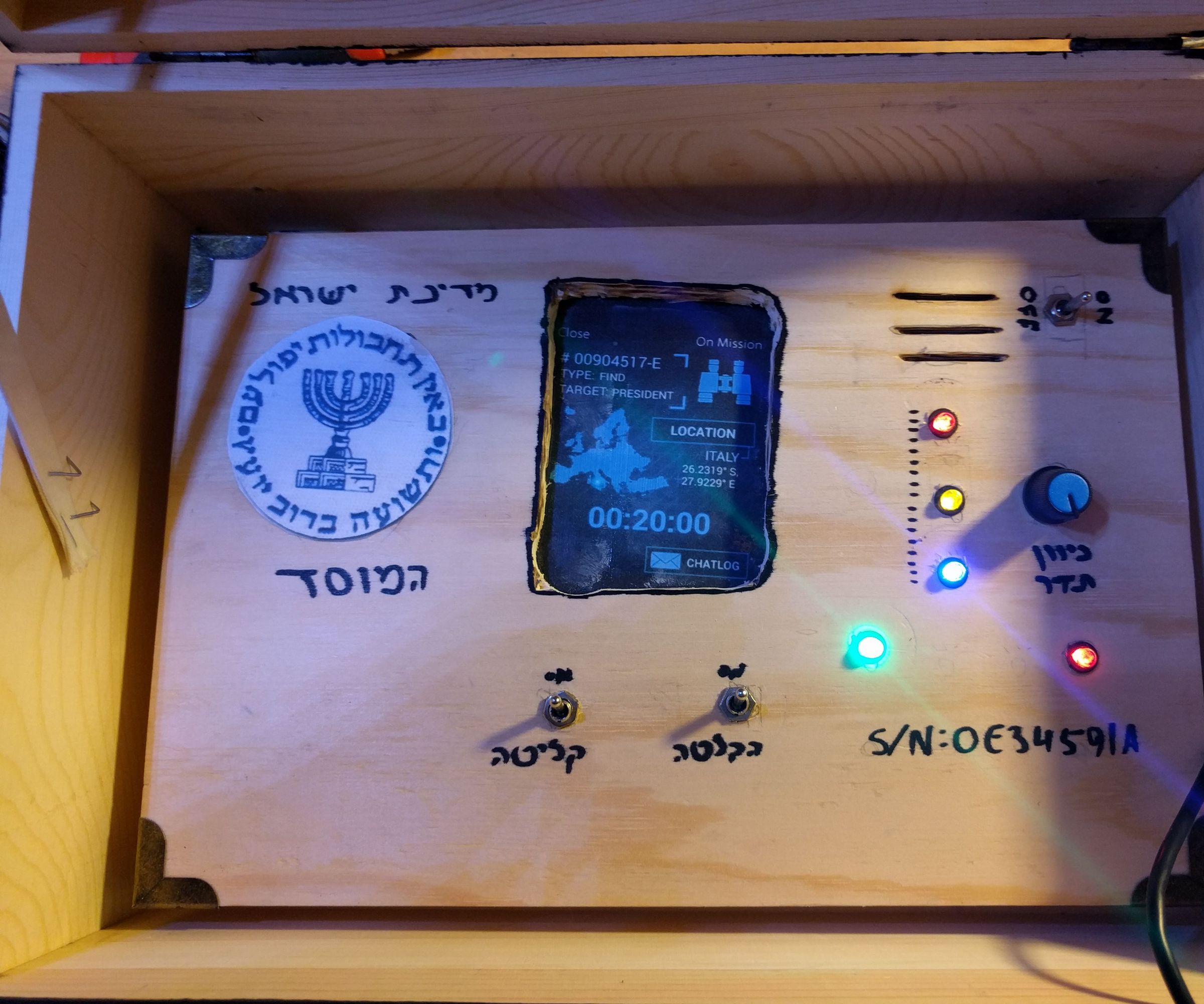 Musad's Spy Machine Costume Prop