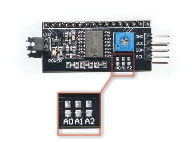 1602 2004 LCD Adapter Addressing ! : 4 Steps - Instructables