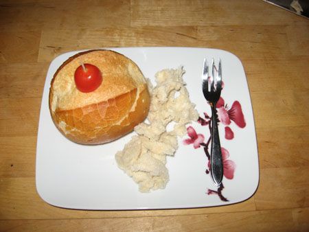Tomato Soup in a Bread Bowl