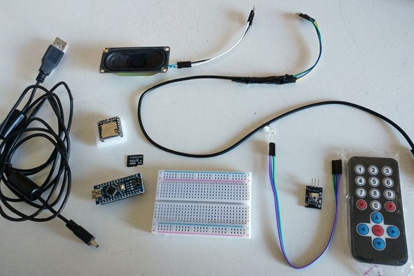 Infrared Controlled MP3 Player