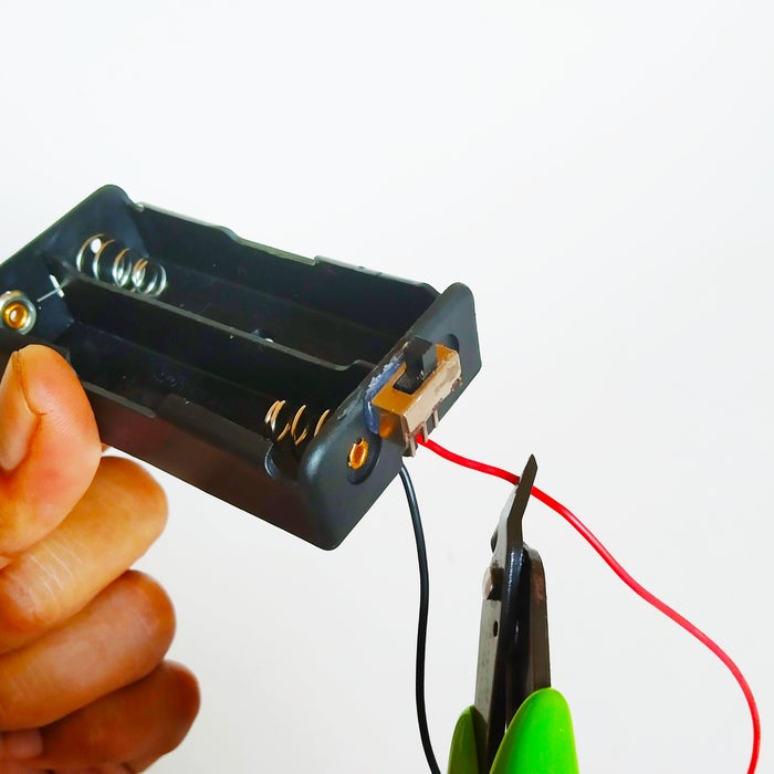 Install Battery Holder & Switch