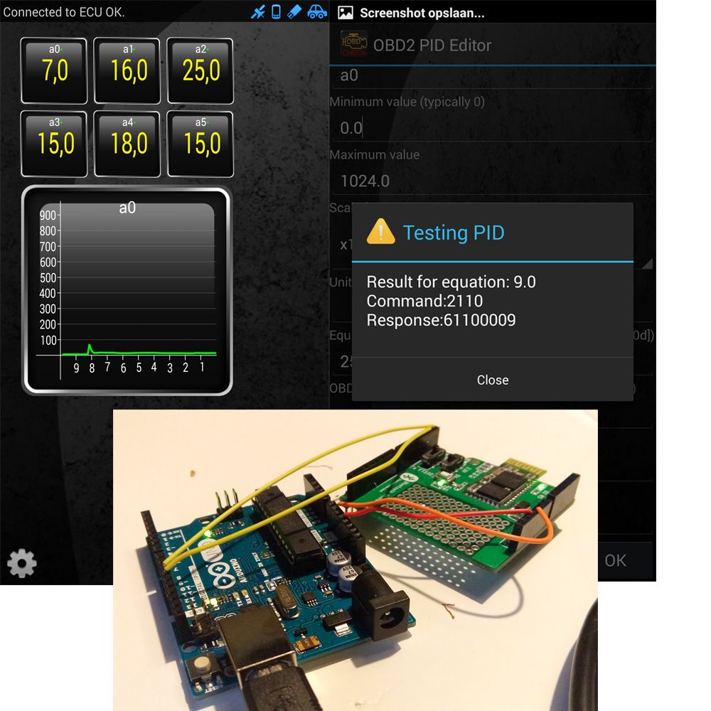Easy Android Display for Arduino With Torque App : 3 Steps (with