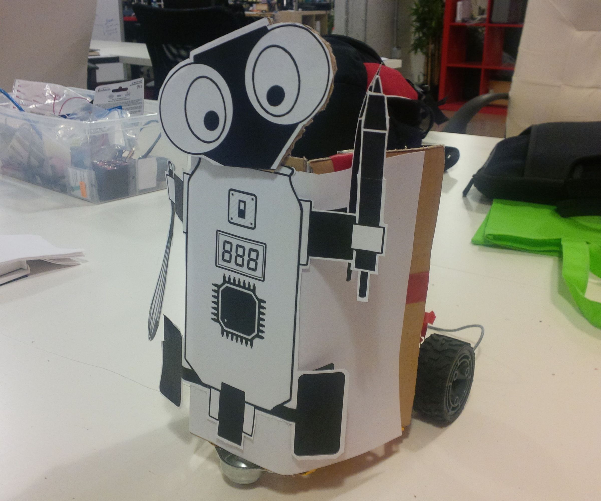 GET YOUR BOT ON : Robotics Hackathon Robot Demo