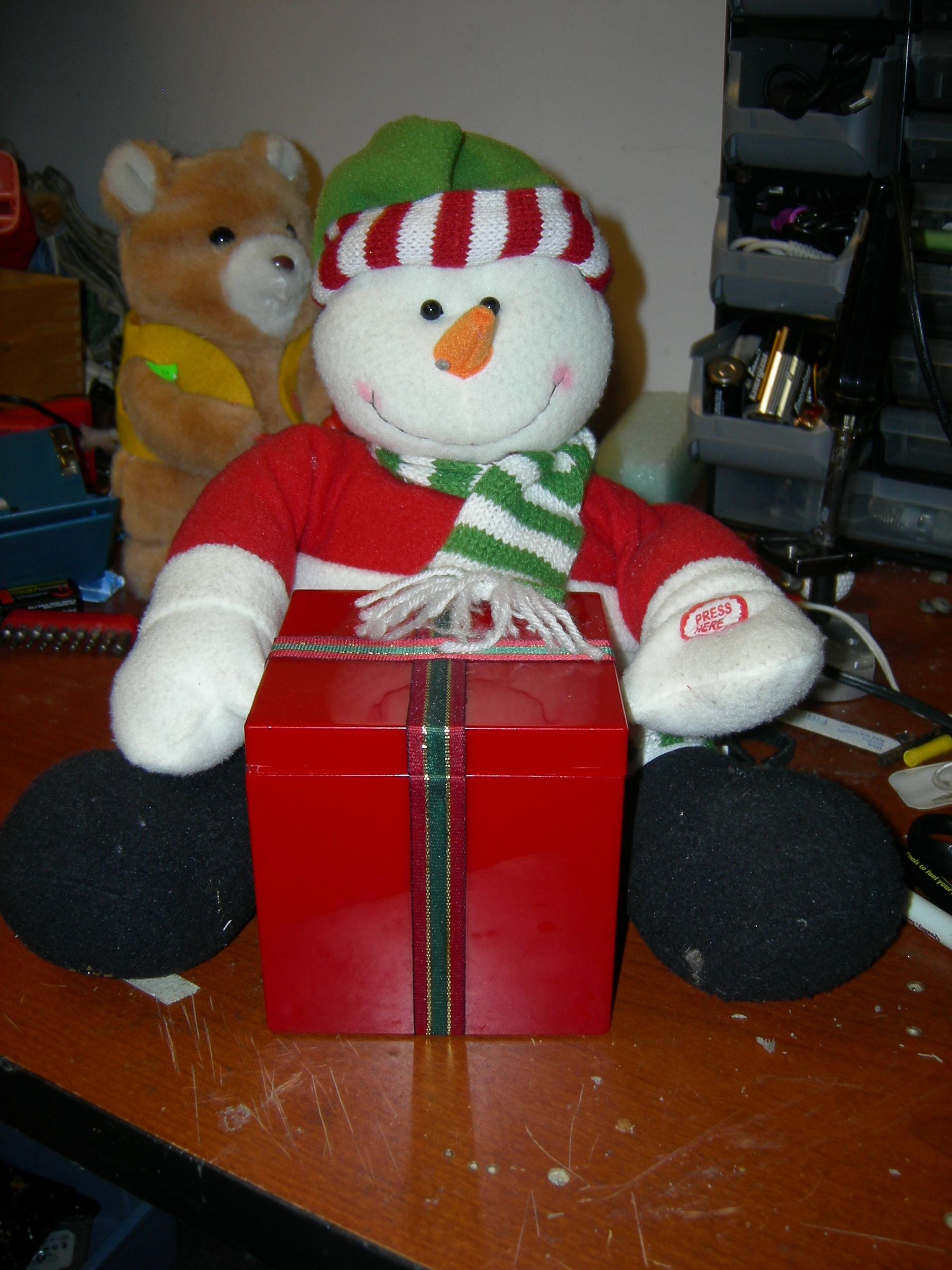 Switch adapted Frosty the Snowman