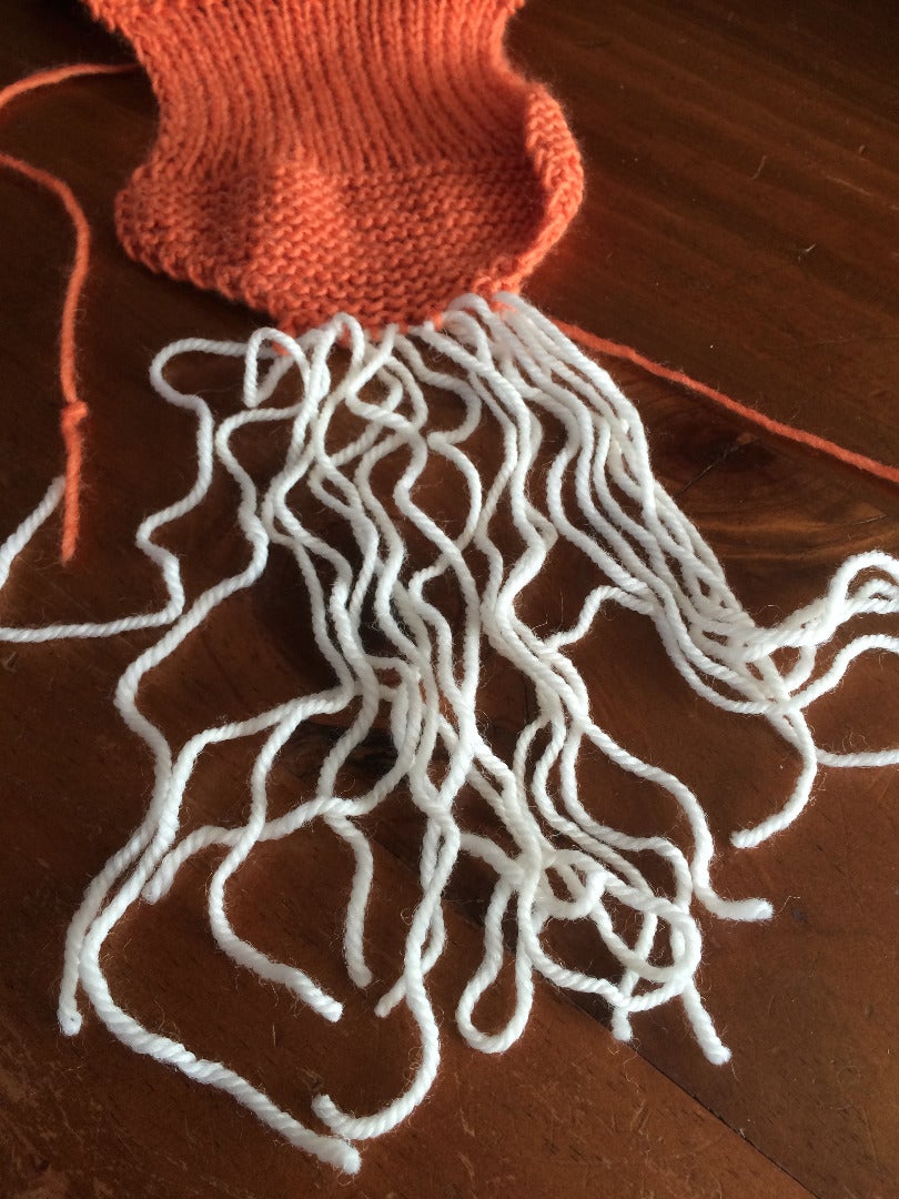 Knitting on Straight Needles