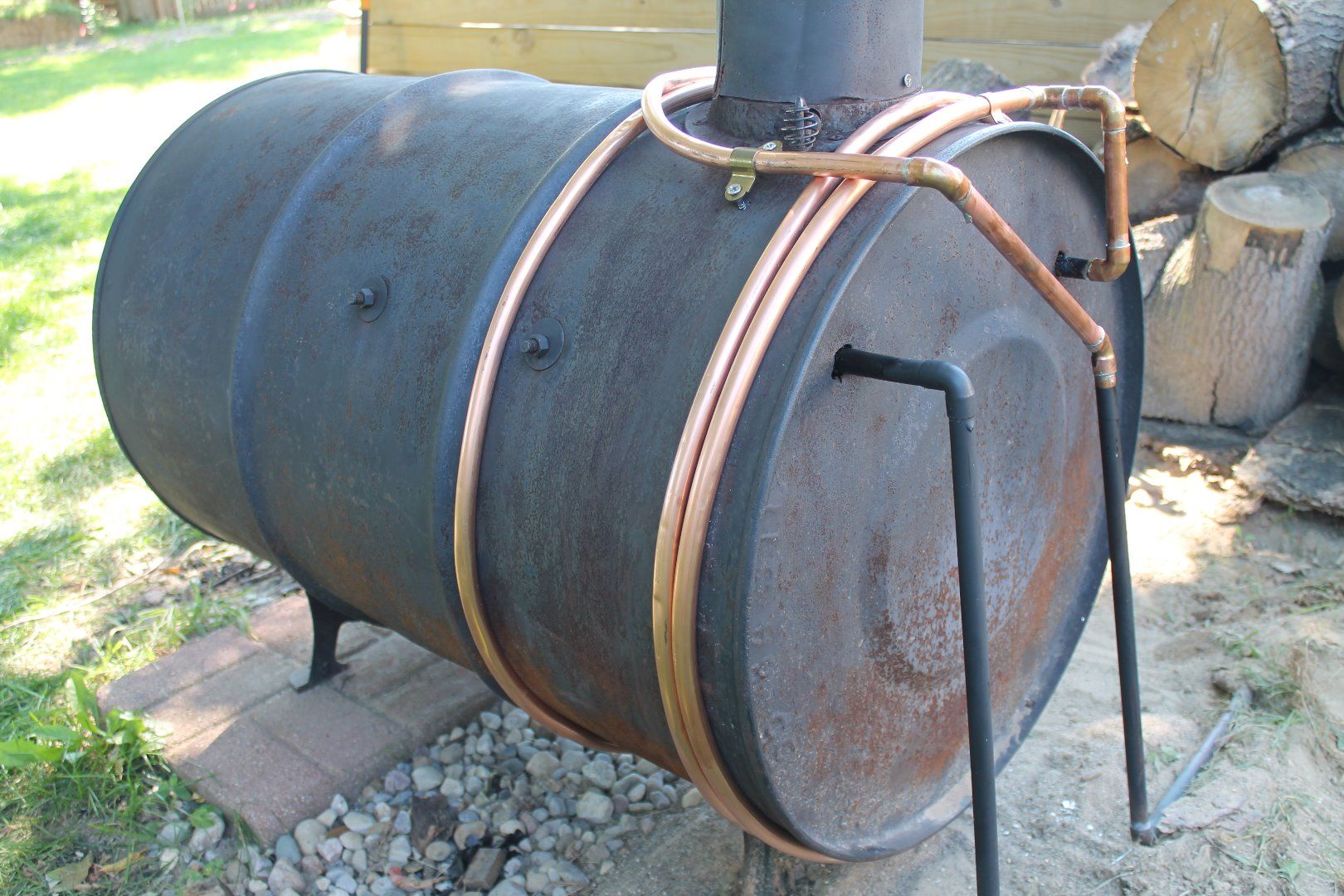 Wood Burning Pool Heater - Great for Suburban Pools : 8 Steps -  Instructables
