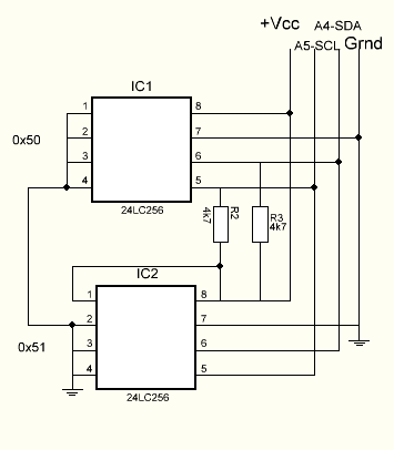Add I2C EEPROM to Arduino - Instructables