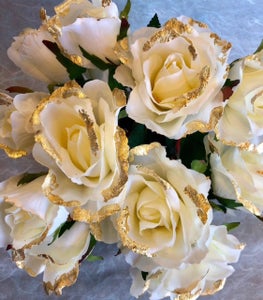 Mother's Day Gold Bouquet of Simply Gilded Blooms
