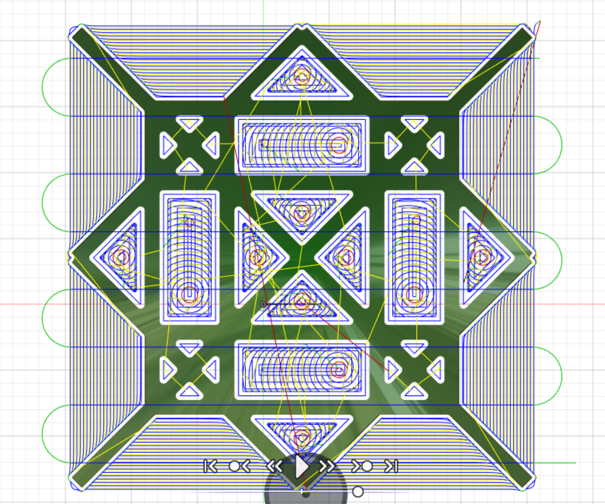 CompFab Computer Milling 2D Grid