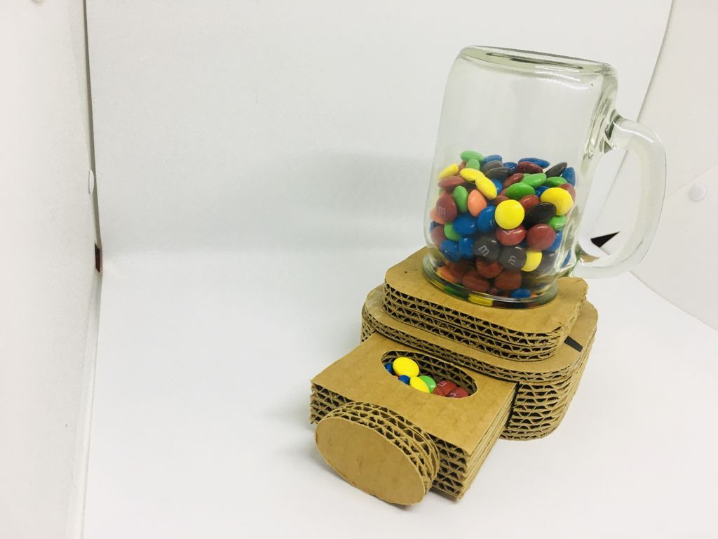 DIY Cardboard Candy Dispenser 4 Steps (with Pictures)