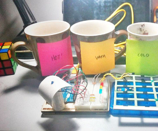Cold Coffee Alarm Device Using Arduino Uno