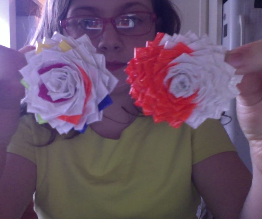 Duct Tape Rose