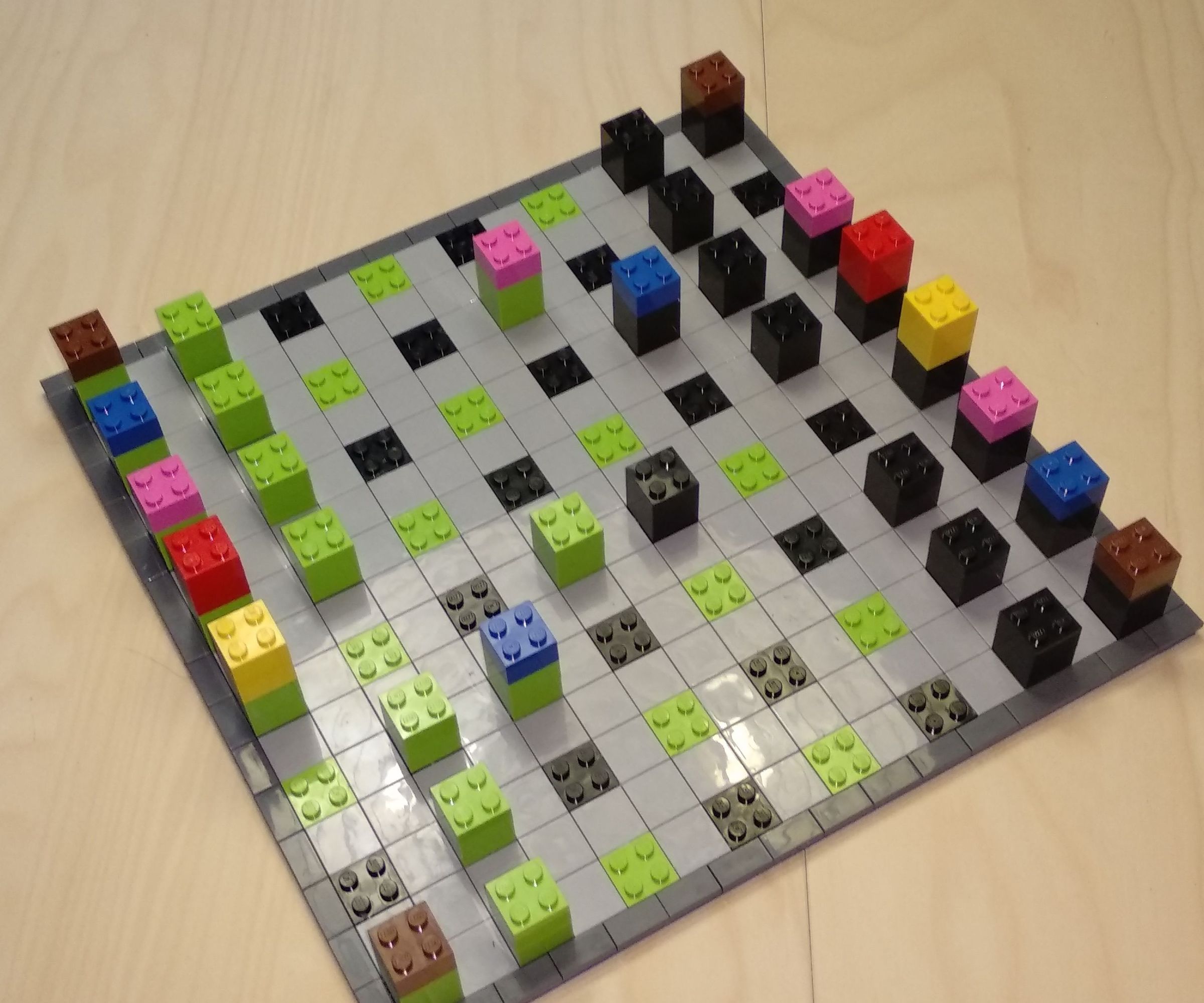A LEGO Chess and Checkers Game