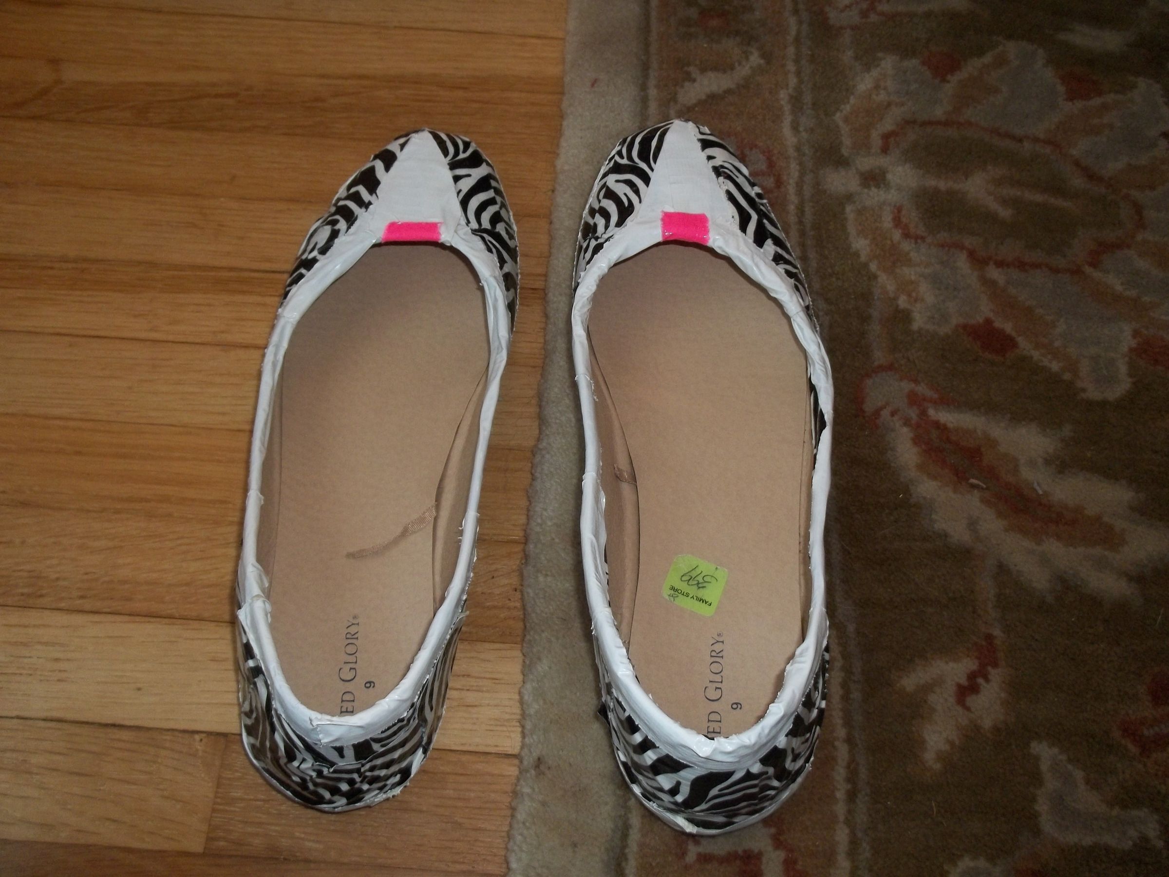 Duck Brand Colored Tape Shoes