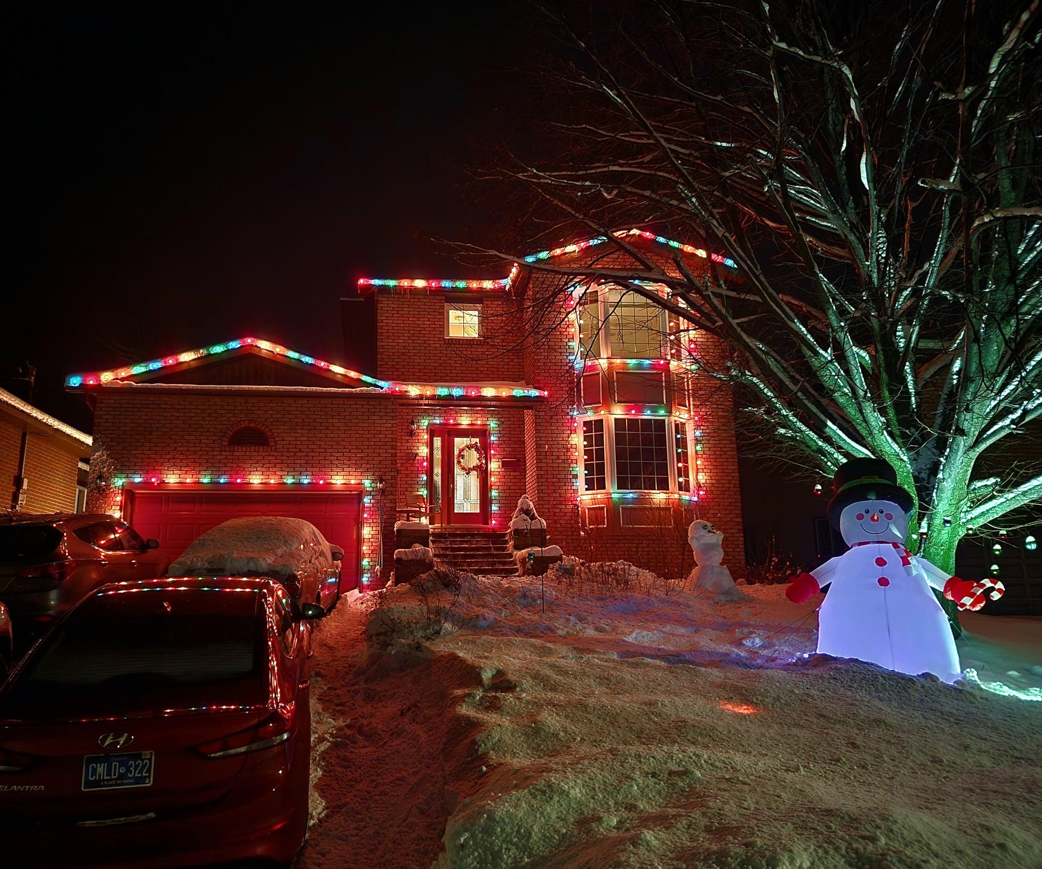 Musically Synchronized Christmas Lights / Spectrum Analyzer Via