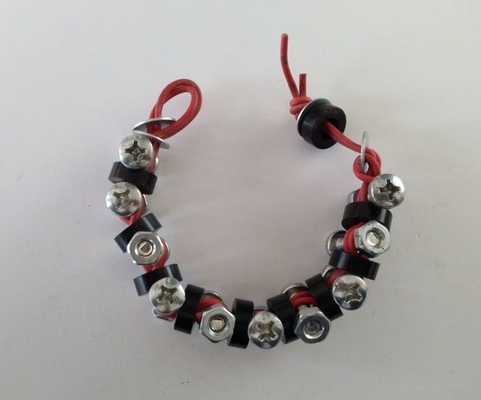 Industrial Bolt Bracelet