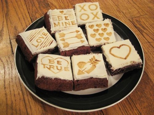 Hand Painted Frosting With Coffee Paints