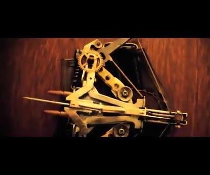 Steampunk Crossbow With Typewriter Parts