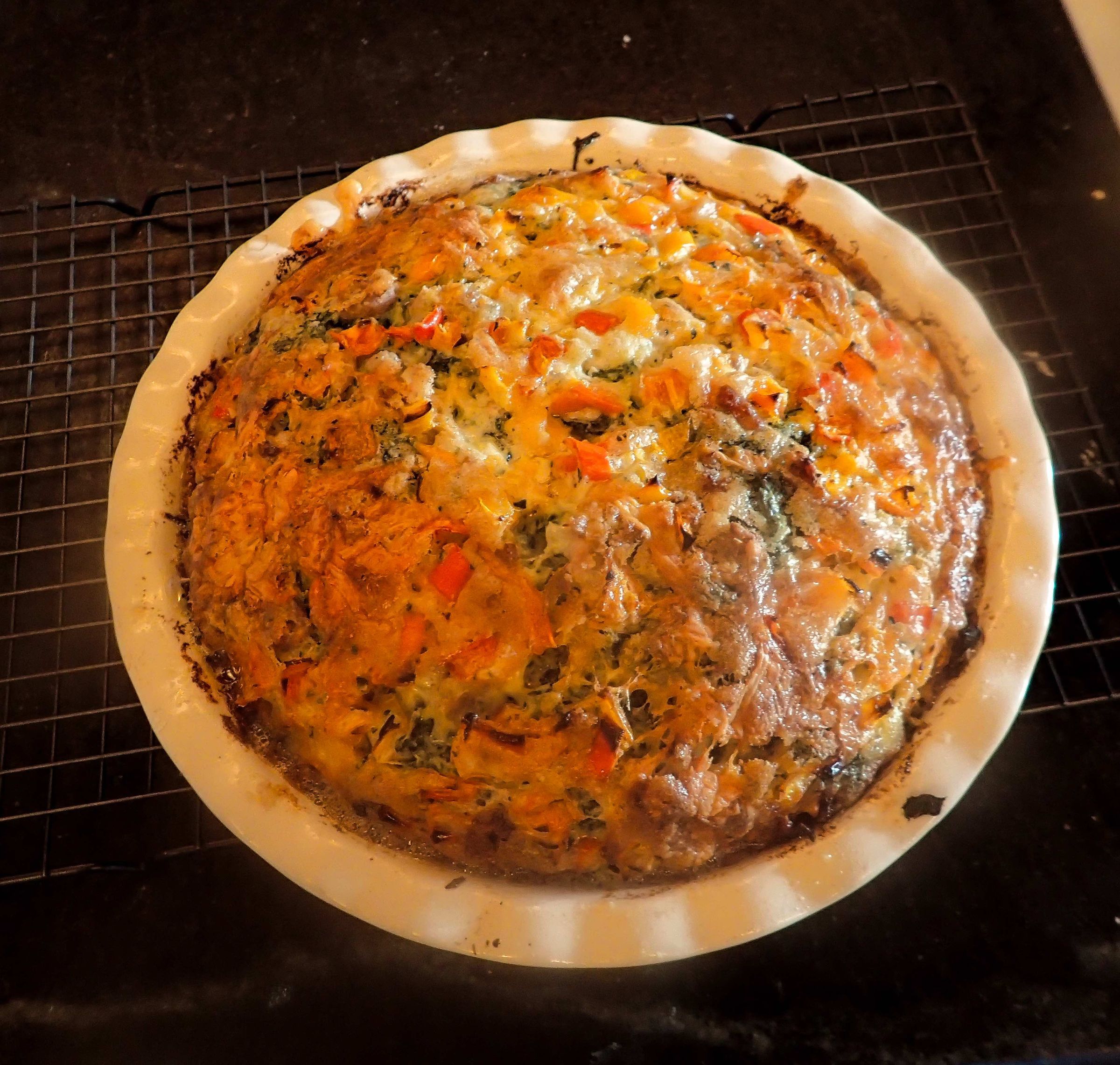 Easy Peasy Magic Crust Quiche 5 Steps (with Pictures) Instructables