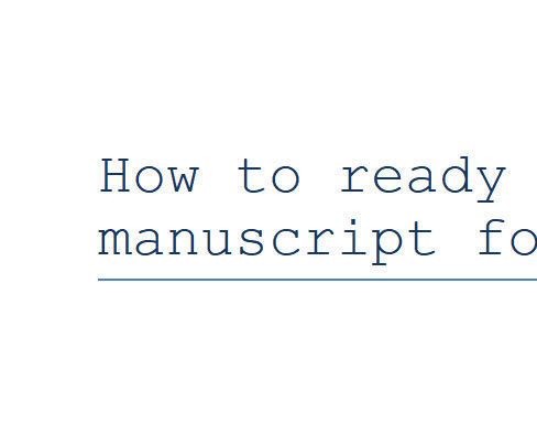 How to Submit a Story/manuscript for Publishing
