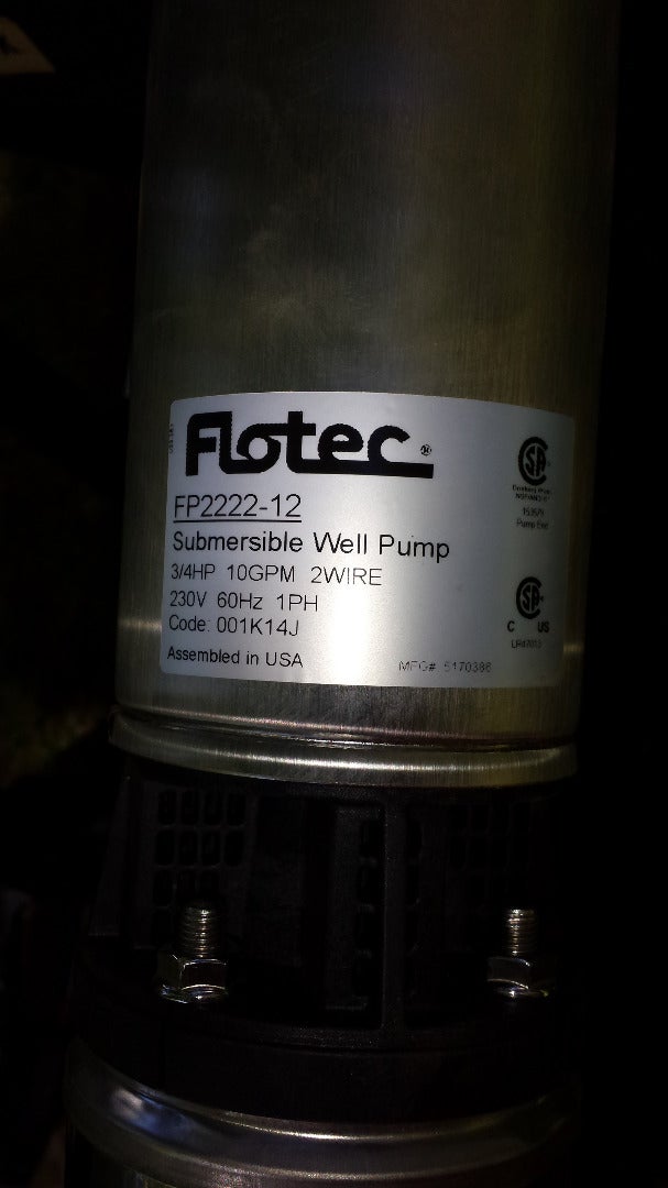 Selecting a Replacement Pump at the Hardware Store
