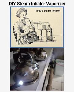 DIY Old School Steam Inhaler Nebulizer