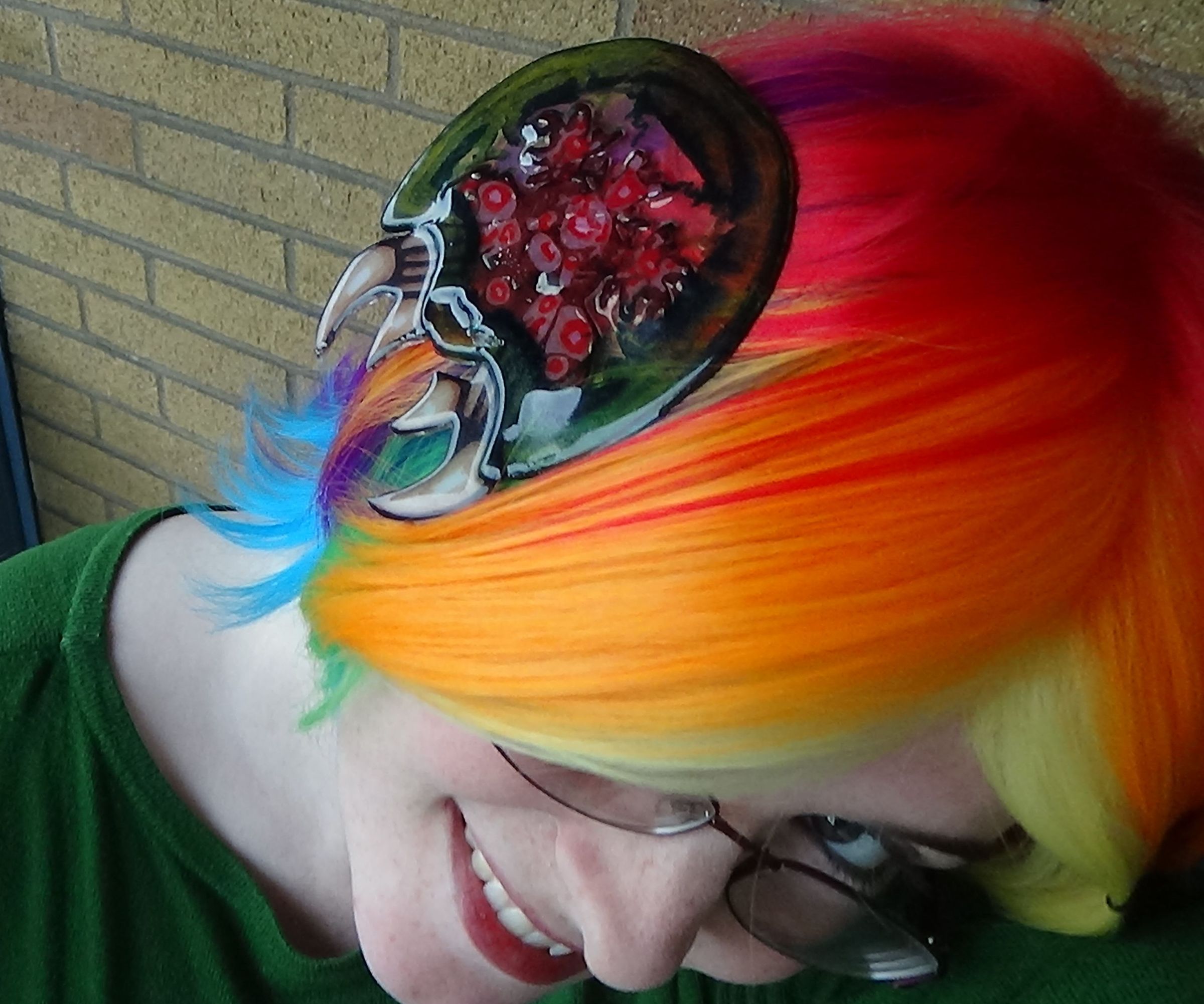 Metroid Hair Clip